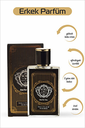 Soel Parfüm E5 Erkek Parfüm 50 ml Edp