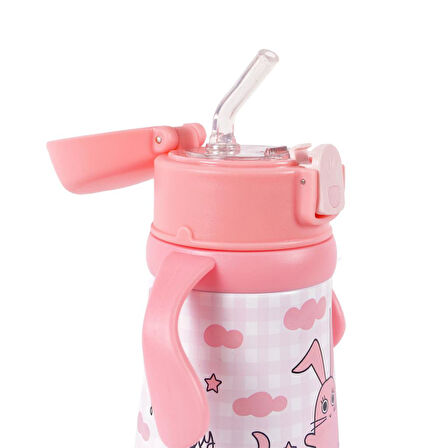 Milk&Moo Çelik Küçük Çocuk Matarası Çançin 360 ml