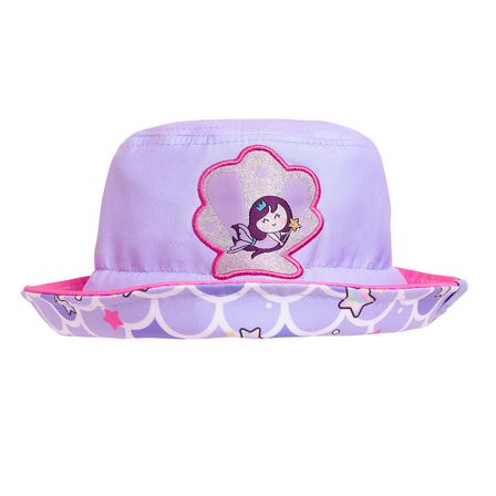 Milk&Moo Pırıltılı Deniz Kızı Ayarlanabilir Yazlık Bebek Şapkası 0-18 Ay