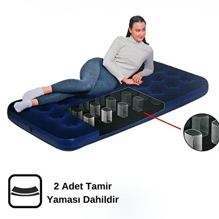 MADFOX TRITECH LUFTBETT TEK KİŞİLİK ŞİŞME YATAK