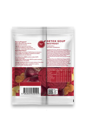 TheLifeCo Beetroot Soup -  Pancarlı Detoks Çorbası (katkısız, glutensiz, vegan) x 4 Adet