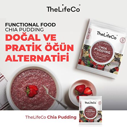 TheLifeCo Chia Pudding 57 gr - 12’li Kutu