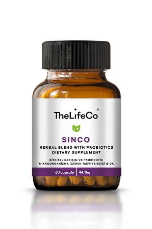 TheLifeCo Sinco 60 Kapsül