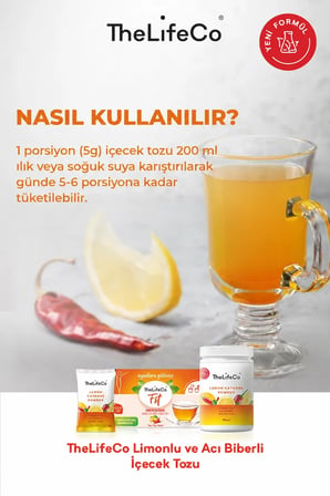 TheLifeCo Fit – Aylık Paket (Lemon Cayenne + Green Blend + Psyllium)