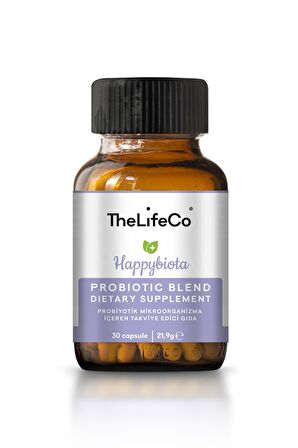 TheLiFeCo Happybiota Probiyotik Mikroorganizma İçeren Takviye Edici Gıda