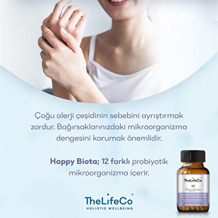 TheLiFeCo Happybiota Probiyotik Mikroorganizma İçeren Takviye Edici Gıda