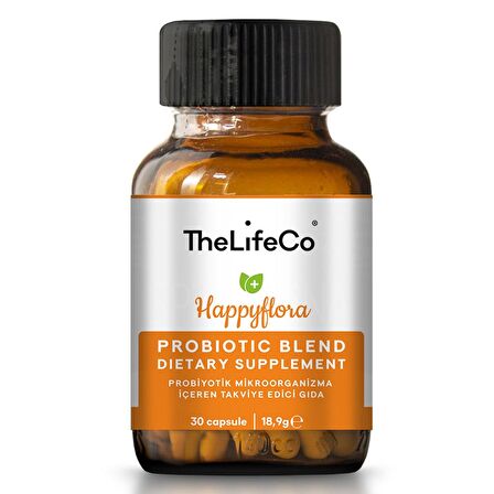 TheLifeCo Happyflora Probiyotik Mikroorganizma İçeren Takviye Edici Gıda