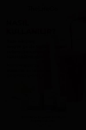 TheLifeCo Organik Psyllium İçecek Tozu 180 Gr