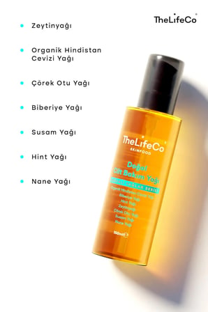TheLifeCo SkinFood Değerli Yağlar Serisi Doğal Cilt Bakım Yağı 150 ml