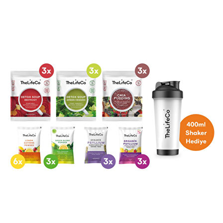 TheLifeCo Fit& Slim 3 Günlük Detoks Paketi