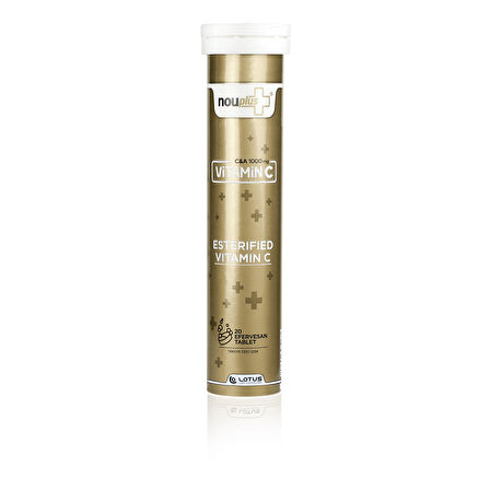 Nouplus C & A 1000 Esterified C 20 Efervesan Tablet