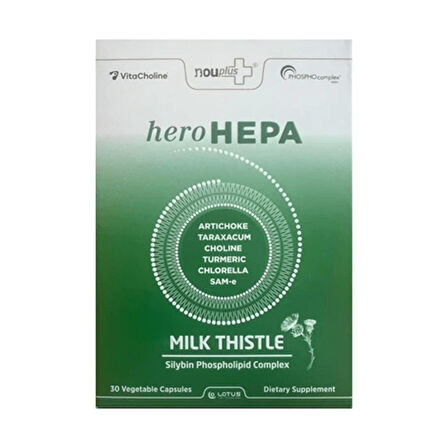 Nouplus Hero Hepa 30 Kapsül