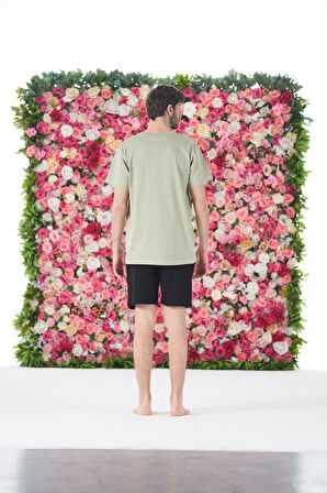 Erkek Yazlık Sport Baskılı Kısa Kollu Şortlu Penye Pijama Takımı