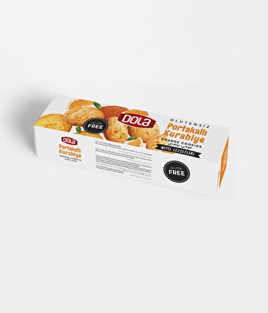 Dola Glutensiz Portakallı Kurabiye 85 gr