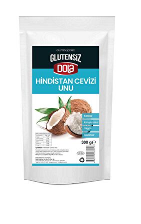 Dola Glutensiz Hindistan Cevizi Unu 300 Gr