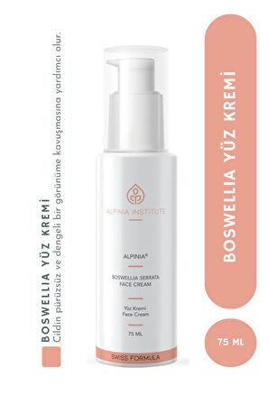 Boswellia Kuru ve Yıpranmış Ciltler İçin Tazeleyici Yüz Kremi 75ml
