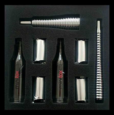 Minitox Fanlı ve Filtreli Alüminyum Marpuç Seti (Premium Box)