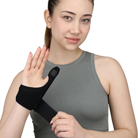 Bluewell Başparmak Desteği | Ayarlanabilir Ortopedik Atel | Sağ ve Sol El Uyumlu | Tendon, Burkulma ve Eklem Ağrıları İçin Destek