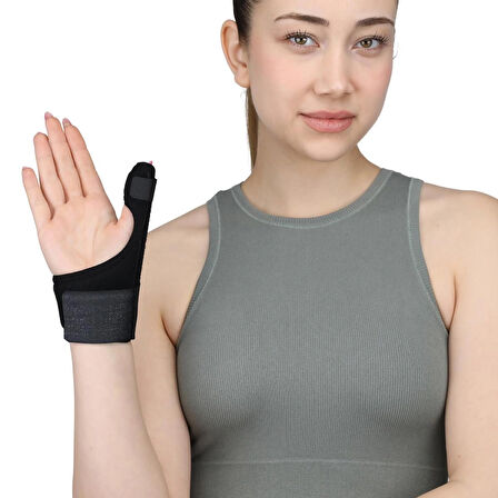 Bluewell Başparmak Desteği | Ayarlanabilir Ortopedik Atel | Sağ ve Sol El Uyumlu | Tendon, Burkulma ve Eklem Ağrıları İçin Destek