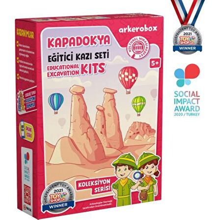 Arkerobox Kapadokya Eğitici Kazı Seti | Koleksiyon Serisi