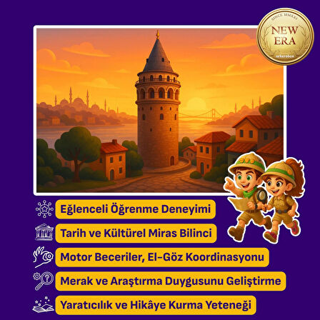 Arkerobox Galata Kulesi (Galata Tower) New Era Eğitici Kazı Seti