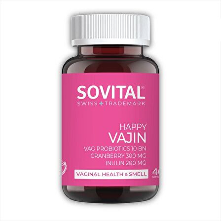 Sovital Happy Vajin 40 Softgels