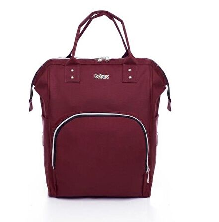 Bebex Bag-Z Su Geçirmez Unisex Bebek Bakım Çantası Bordo