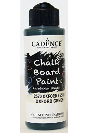 Oxford Yeşili Cadence Kara Tahta Boyası 120ML 2570