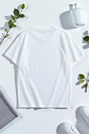 Çiçek Baskılı Tasarım Tshirt