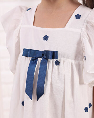 Serkon Kız Çocuk Su Yolu Elbise SER-0780