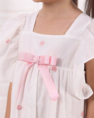 Serkon Kız Çocuk Su Yolu Elbise SER-0780