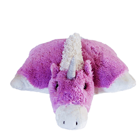 Peluş 2'si 1 Arada Minder ve Yastık Unicorn