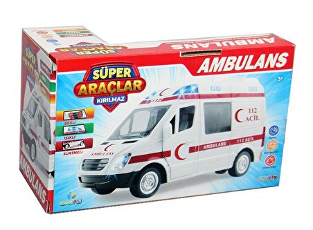 IŞIKLI SESLİ PİLLİ AMBULANS