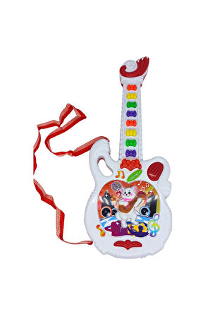 New Toys Poşetli Işıklı ve Sesli Efsane Oyuncak Gitar CNL-1921B