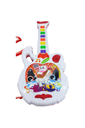 New Toys Poşetli Işıklı ve Sesli Efsane Oyuncak Gitar CNL-1921B