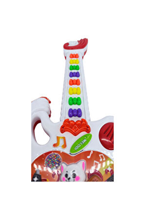 New Toys Poşetli Işıklı ve Sesli Efsane Oyuncak Gitar CNL-1921B