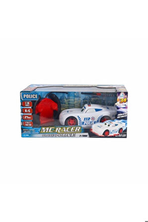 Uzaktan Kumandalı Pilli Mc.Racer Polis Araba