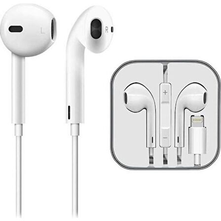 Torima i7 Lighthing to Stereo Earphone Kablolu Kulaklık Beyaz