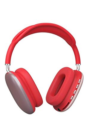Torima P9 Bluetooth Kablosuz Stereo Kulaklık Kırmızı