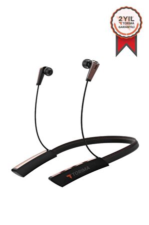TB-01 Magnetic BT5.0 Kablosuz Kulak İçi Bluetooth Kulaklık Siyah