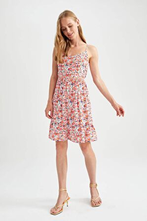 Mini Kisa Kollu Elbise U3372AZ22SMPN583