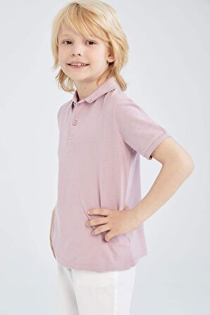 Erkek Çocuk Basic Kısa Kollu Pike Polo Tişört K1689A622SPPN428