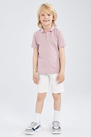Erkek Çocuk Basic Kısa Kollu Pike Polo Tişört K1689A622SPPN428