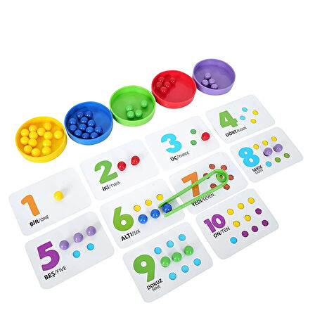 Zeno Clip Bead Rakamlar Oyunu