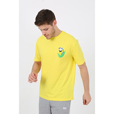 Moonsports Erkek Papagan Baskılı Tshirt