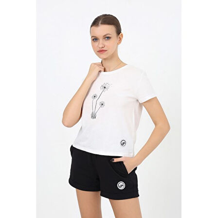 Moonsports Kadın Crop Tshirt