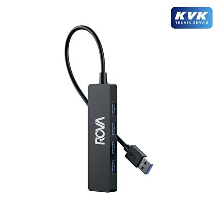 Rova HDR801 Usb 3.0 5 Port Çoklu Dönüştürücü (HUB) - KVK Teknik Servis Garantili