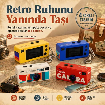 SMATE G6 Mini Kamera Sarı