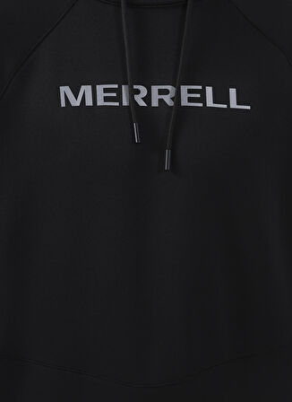 Merrell Siyah Erkek Kapüşonlu Düz Sweatshirt M23SEARCH SEARCH