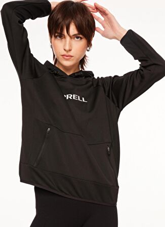 Merrell Siyah Kadın Kapüşon Yaka Sweatshirt M23SYMONESymone